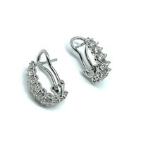 Boucles d'oreilles Golay Femme in Or blanc Diamante 1.43 Ct ODG014DI - ODG014DI